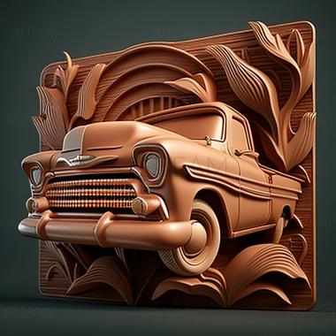 3D модель Chevrolet Apache (STL)